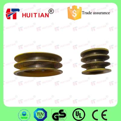 China HT900A Reasonable Belt Drving Cultivator Three Groove Metal Pulley for sale