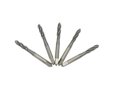 China Stainless steel/iron/mild steel High Vanadium High Speed Steel HSS4341 Spiral Threading Taps and Gun Taps with TiCN Coating for sale