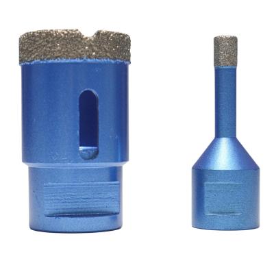 China Glass Efficient and Long-lasting Working Performance Marble Core Bit and Dry Diamond Drill Bit and Vacuum Brazed Coring Drill Bit for sale