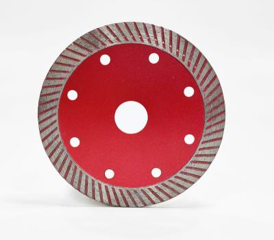 China Stable quality Powerful Sinetered Turbo Diamond Cutting Saw Blade Dry Cutting for Concrete Granite Sandstone for sale