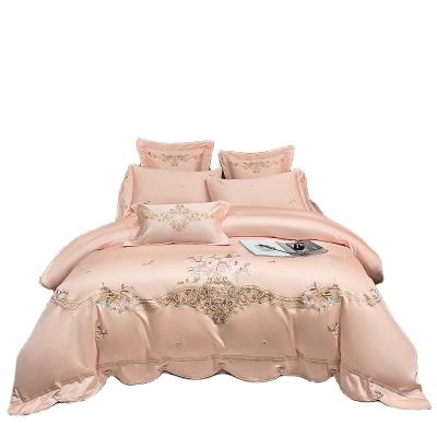 China Nondisposable Bedding Set Luxury Cotton Textile King Size Home Comforter Bedspread for sale