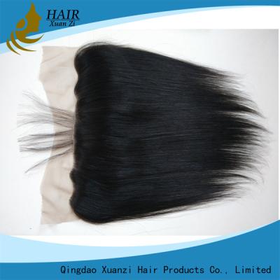 China Do fechamento reto brasileiro do laço da onda do corpo peça natural com cabelo natural do bebê à venda