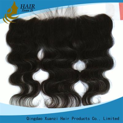 China Natural Part  Human Hair Top Closures Body Wave 100% Human Hair No Chemical for sale