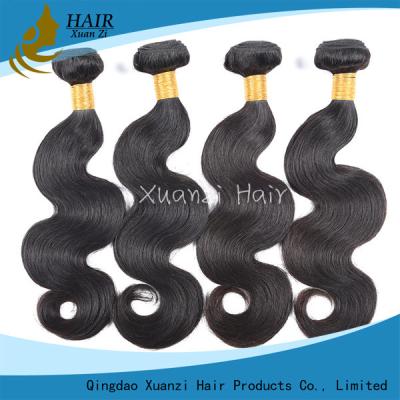 China Black Indian Virgin Hair Extensions Free Shipping  No Smell 8inches  -  32 Inches for sale