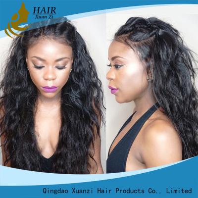 China 100% Human Virgin Hair Indian Virgin Hair Extensions Water Wave 7A Grade for sale