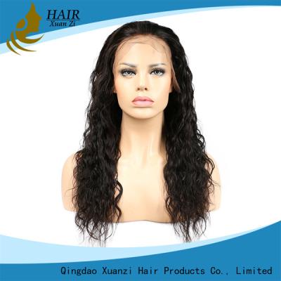 China Pelucas llenas del cabello humano del cordón de la onda sana del cuerpo para las mujeres negras 8 - 32Inches en venta