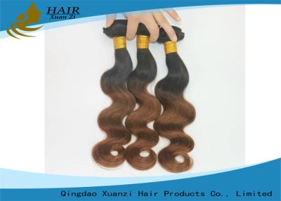 China Brown Body Wave Unprocessed Brazilian Hair Smooth Feeling No Tangle No Shedding for sale