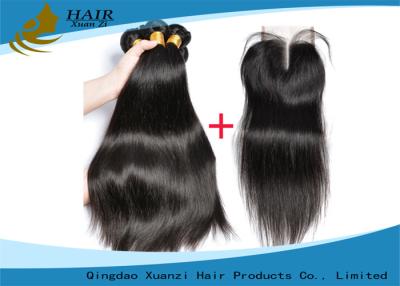 China Extensión larga natural brasileña india del paquete de la trama del cabello humano de Remy de la Virgen cruda original en venta