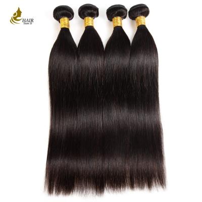 China el pelo de la armadura 10A lía el color natural, extensiones rectas lisas del pelo de la queratina de la Virgen en venta