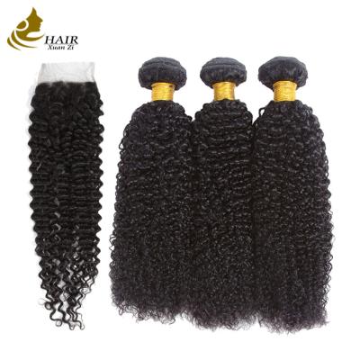 China Discount Sale Jumbo Sexy Lady Kinky Curly Human Hair Extensions for sale