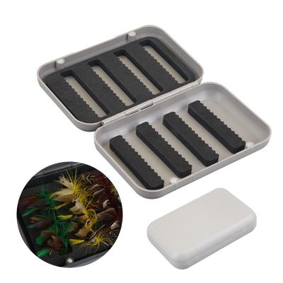 China Custom Plastic Insert Plastic Foam Tackle Box Fishing Tackle Fly Box Accessory Magnet Switch for sale