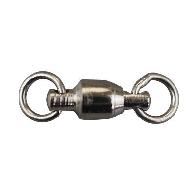 China High Quality Copper Ball Bearing Swivel With Rings Connectors Accessories Solid Fishing Tackle for sale