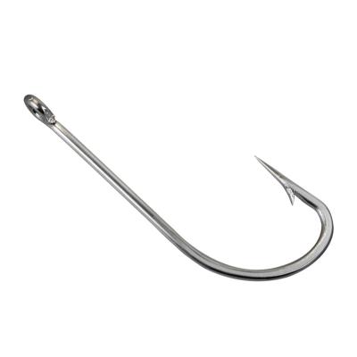 China Stainless Steel 34007 Stainless Steel Fishhook Barbed Hook Leg Seawater Sea Fishing Hooks Long for sale