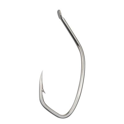 China Carbon Steel 16#-28# Live Bait Fishing Hooks Carbon Bass Hooks Freshwater Saltwater Barbed Steel for sale