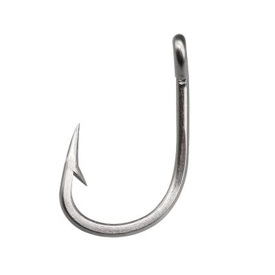 China Custom Stainless Steel 2133 Live Bait Circle Barbed Bulk Stainless Steel Hooks Grade 5/0 6/0 8/0 9/0 for sale