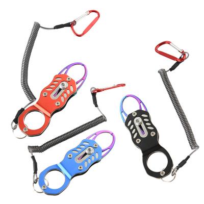 China Popular Fishing Pliers Fish Lip Handle With Aluminum And Stainless Steel Multicolor Fishing Tackle for sale