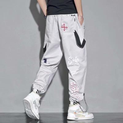 China Autumn Winter Streetwear Men's Anti-pilling Sweatpants Pants Work Cargo Jogging Outdoor Sweatpants for sale