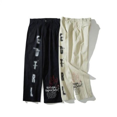 China OEM New Fashion Street Breathable Custom Hip Hop Jogging Pants Printed Mens Sweatpants for sale