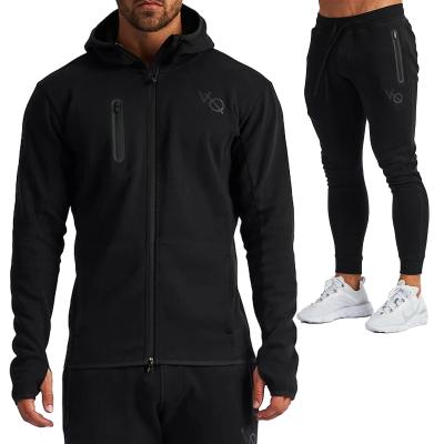 China Hot Selling Men's Sports Running Tracksuit Gym Wear Gym Equipment Slim Fit Quick Dry Fitness Clothing Tracksuit Breathable For Men for sale