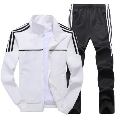 China Men's Hip Hop Sweatsuit Breathable Man Jacket+Sweat Pant 2PC Set Jogging Tracksuit for sale