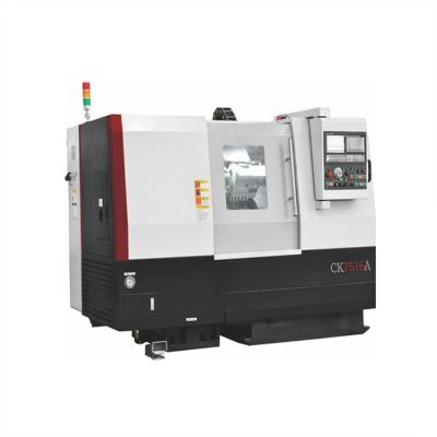 China Machinery Repair Shops Factory 2020 Product CK7516A Slope Bed Hot CNC Lathe With Driven Tools for sale