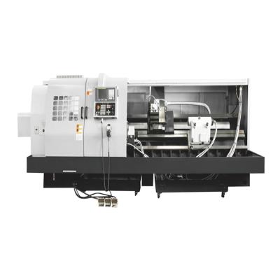 China 2020 machinery repair shops modelds CBK50 spindle slope bed CNC lathe machine with live tool for sale