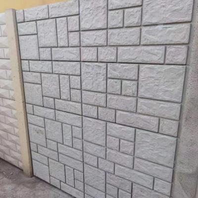 China Modern Concrete Plastic Fence Wall Panel Mold for sale