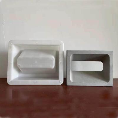 China Outdoor/Recyclable/Nontoxicity Breeze Block Garden Plastic Concrete Ventilation Window Molds Plastic Concrete Outdoor Exterior Window Single Back Molding for sale