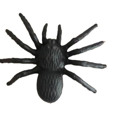 China Popular Spider Decoration Funny Halloween Toys Party Black Spider for sale