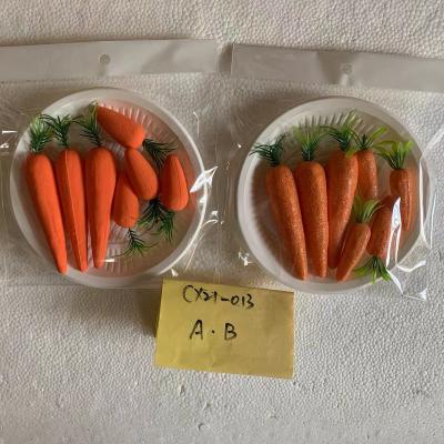 China Plastic Colorful Easter Carrot Easter Carrot Decoration Gifts Festival Carrot For Easter for sale