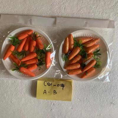 China Plastic Colorful Easter Carrot Easter Carrot Decoration Gifts Festival Carrot For Easter for sale