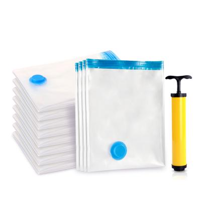 China Modern hot sale double zip thickened fabric compressed bags for vacuum storage bag for sale