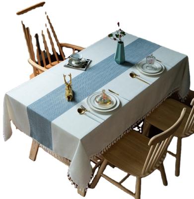 China Best Quality Customized Lace Tablecloths Modern For Kitchen Home Decorate Dining Table Cloth for sale