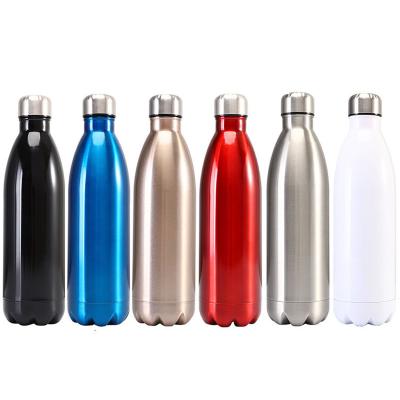 China Custom PORTABLE Sport Water Bottle Coke Cola Shape Sport Water Bottle Logo Vacuum Insulated Flask Stainless Steel for sale