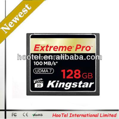 China Pro CF Card 128GB 600X brand kingstar EXTREME 128GB for sale