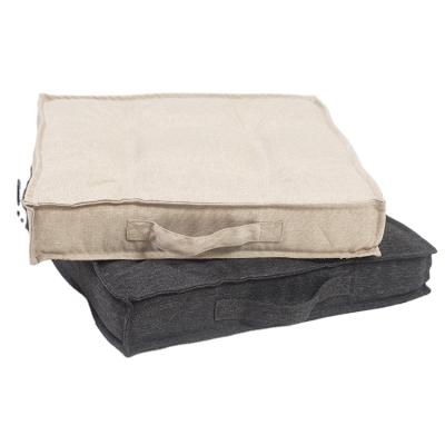 China New Design Anti-Static Gray Complete Set Of Outdoor Seat Cushions And Foam Back Cushion for sale