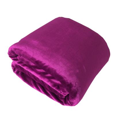 China Custom Throw Coral Polar Fleece Blanket , Anti Static Fleece Factory Cheap Flannel Sherpa Blankets for sale