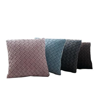 China Wholesale Price Anti-Static Tiles Refine Fashion Knitted Sofa Cushion Covers for sale