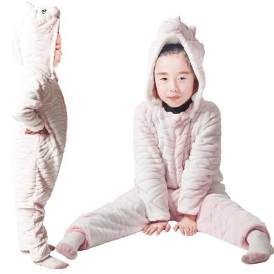 China Thermal 10-12 Years Old One Piece Costume Children Charmander Unisex Pajamas Animal Kids Onesie Pajamas Girls for sale