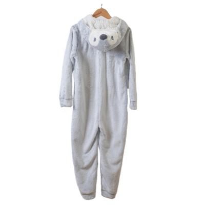 China Thermal Animal Pajamas Fuzzy Onesie Pajamas Funny Onesie Pajamas for sale