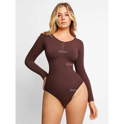 China Antibacterial Seamless Bodysuit Shapewear For Women Tummy Control Butt Lifter Body Shaper Invisible Under Dress Slimming Strap Thong Underwear for sale