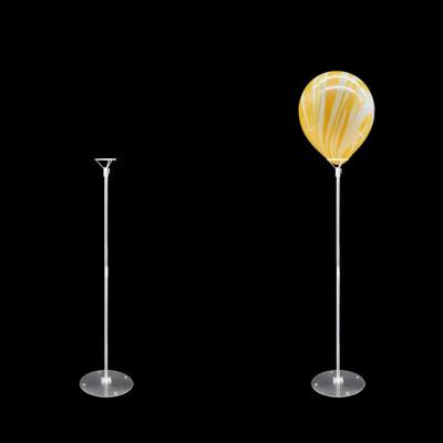 China Gift Toy 1 Balloons 70cm Wedding Birthday Decoration Big Transparent Bobo Balloon Stick Bracket Latex Balloon Stick Holder for sale