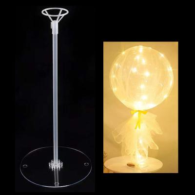 China Promotional Toy 1 Tube 35cm Decor Props Birthday Party Home Decorations Wedding Table Balloon Holder Post Balloon Sticks and Cups for sale