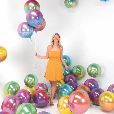 China Latest Design 22inch 4d globos por al round Foil Balloon Party Decoration Latest Design 22inch 4d Mayor Foil Balloon For Party Ddcoration for sale