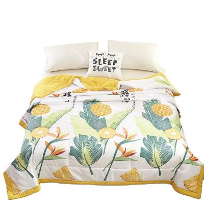 China Cooling And Style Breathable Wholesale Cheap Fresh Washable Summer Bedding Cooling Blanket for sale