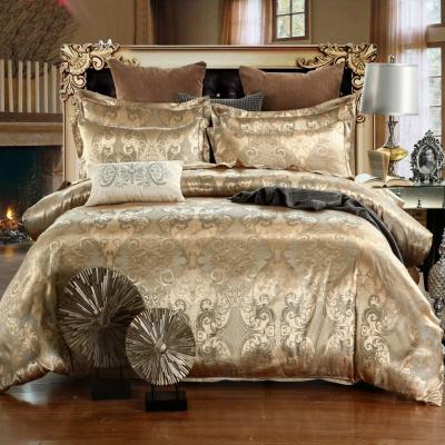 China European Jacquard Amazon Hot Sale Style Jacquard Bedding 3pcs Sheet Set for sale