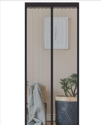 China New Door Curtain Soft Magnetic Mosquito Repellent Encryption Screen Door Quiet Door Curtain Frame for sale