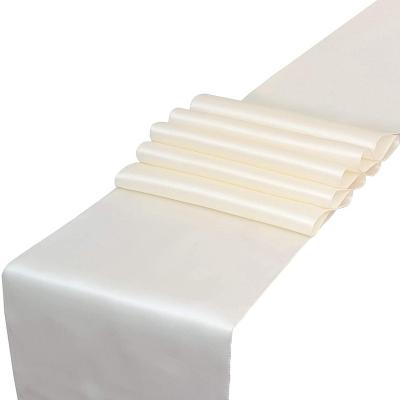 China European Party Style Wedding Party Wholesale Luxury Thanksgiving White Silver Table Runners for sale