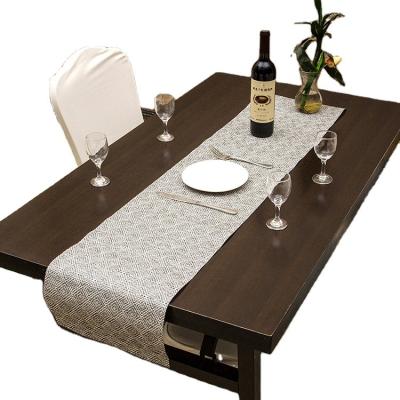 China Wholesale Modern European Hotel Luxury Christmas Thanksgiving Kitchen PVC Table Runners for sale