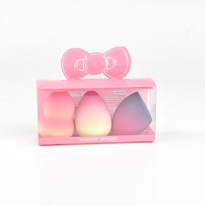 China Good Design Washable Size Suitable Fine Workmanship Direct Sales Customized Colorful Beauty Eggs 3 Pieces for sale